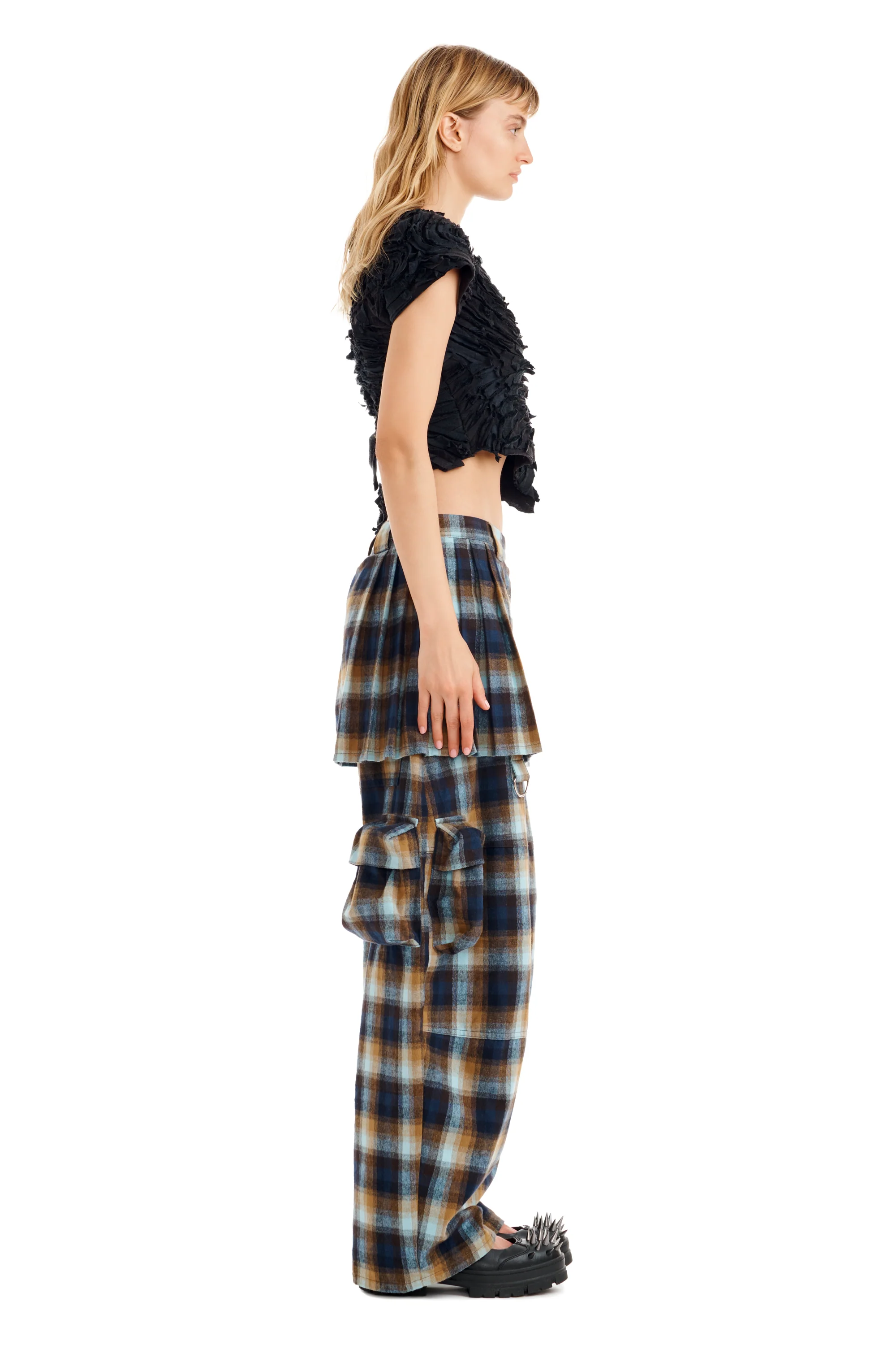 BLACK S/S CHIRP TOP - Image 6