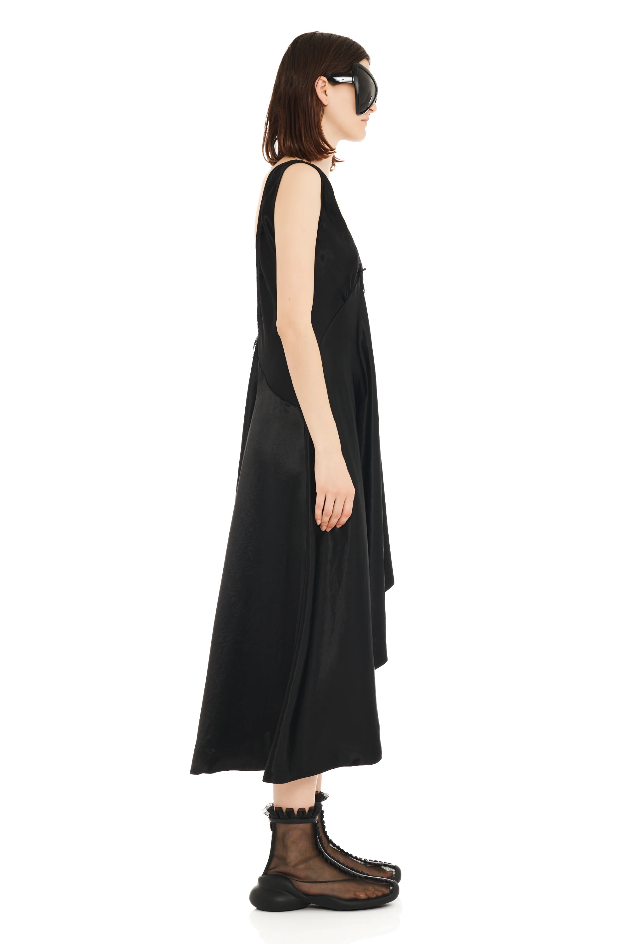 BLACK TULIP DRESS - Image 4