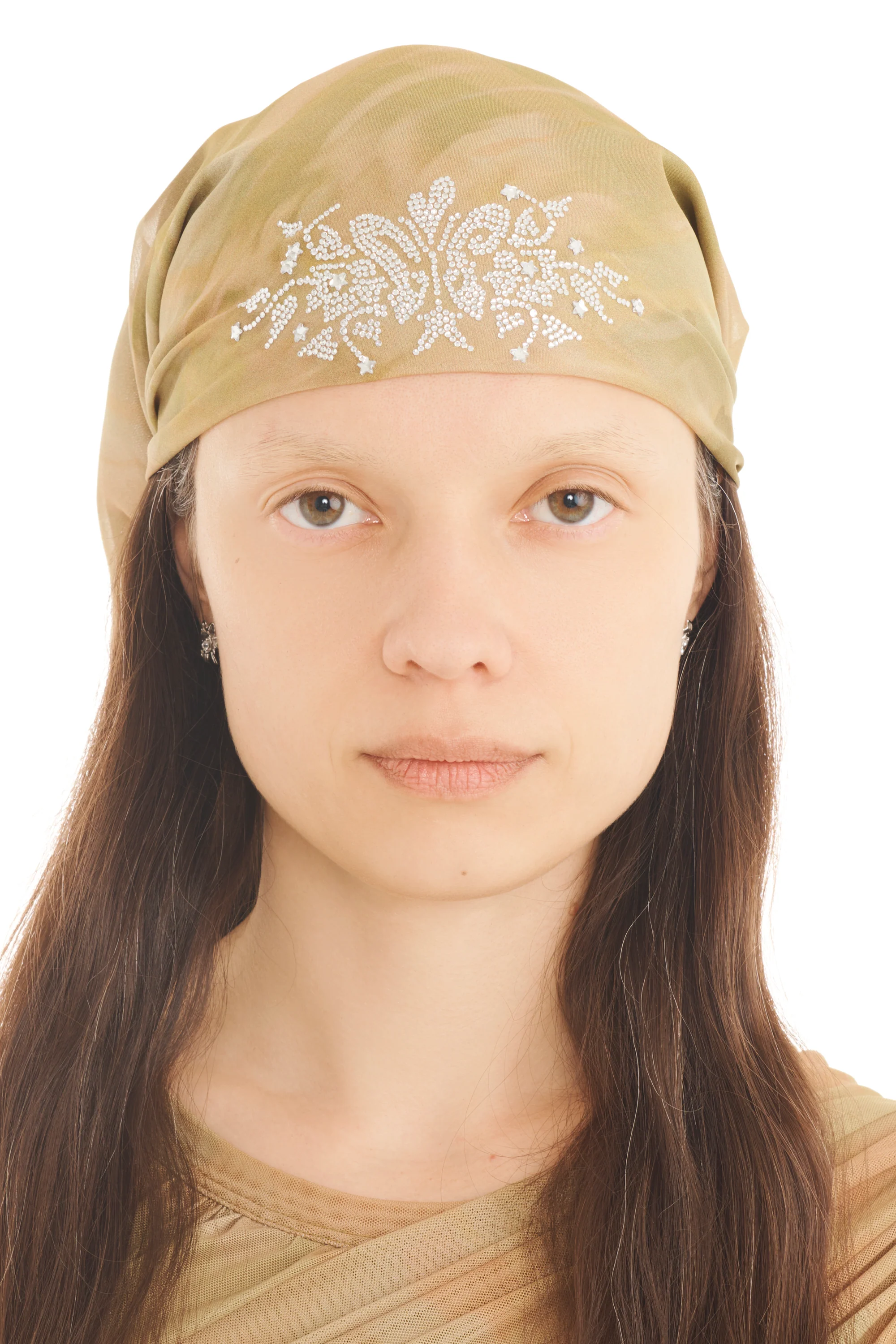 OLIVE GUA SHA PRINCESS FOULARD