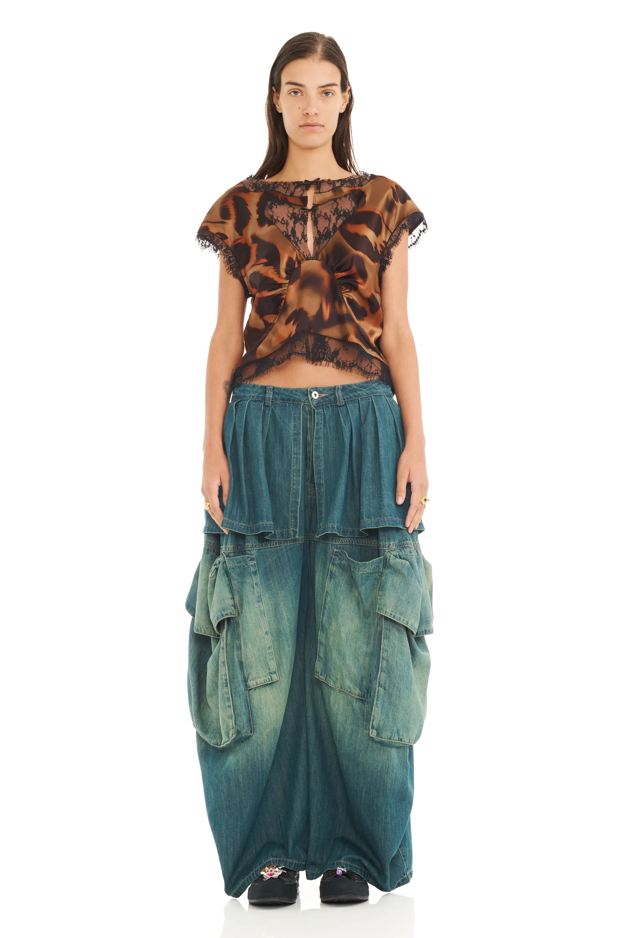 TORTOISE WATERLILY TOP