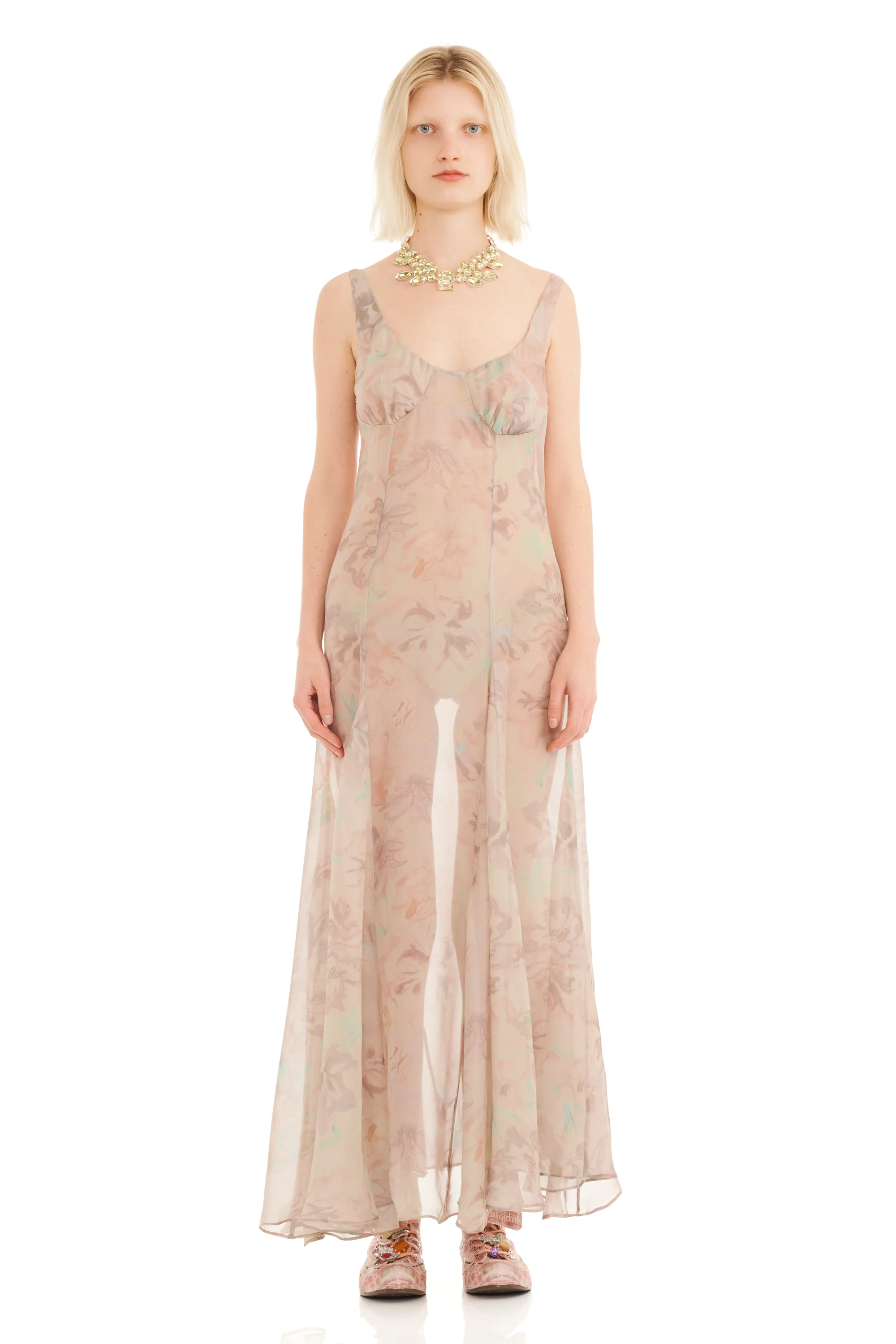 WASHED MEADOW PAMELA DRESS