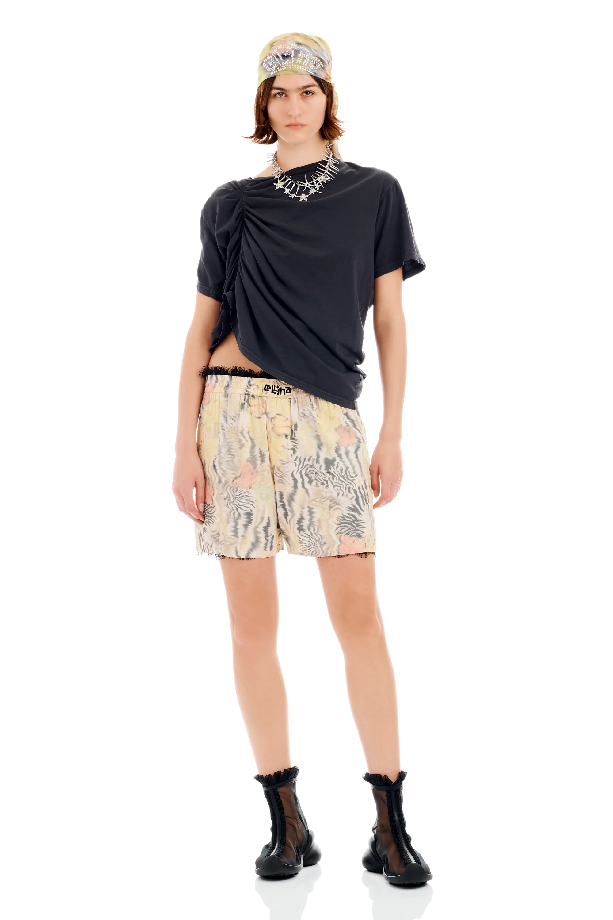 WASHED ZEBRA FLORAL ODEON BOXER - Image 3