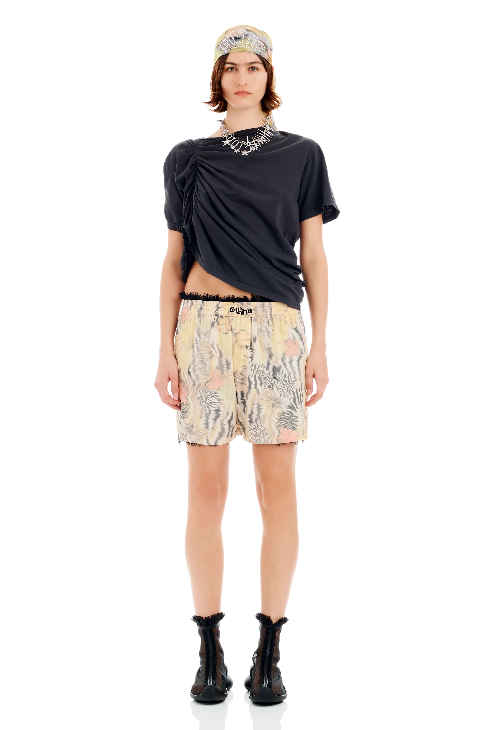 WASHED ZEBRA FLORAL ODEON BOXER - Image 4